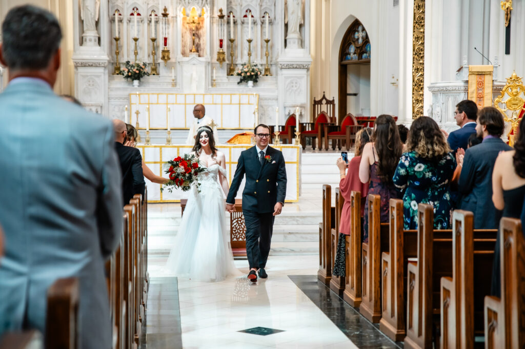 Presenting the Newlyweds